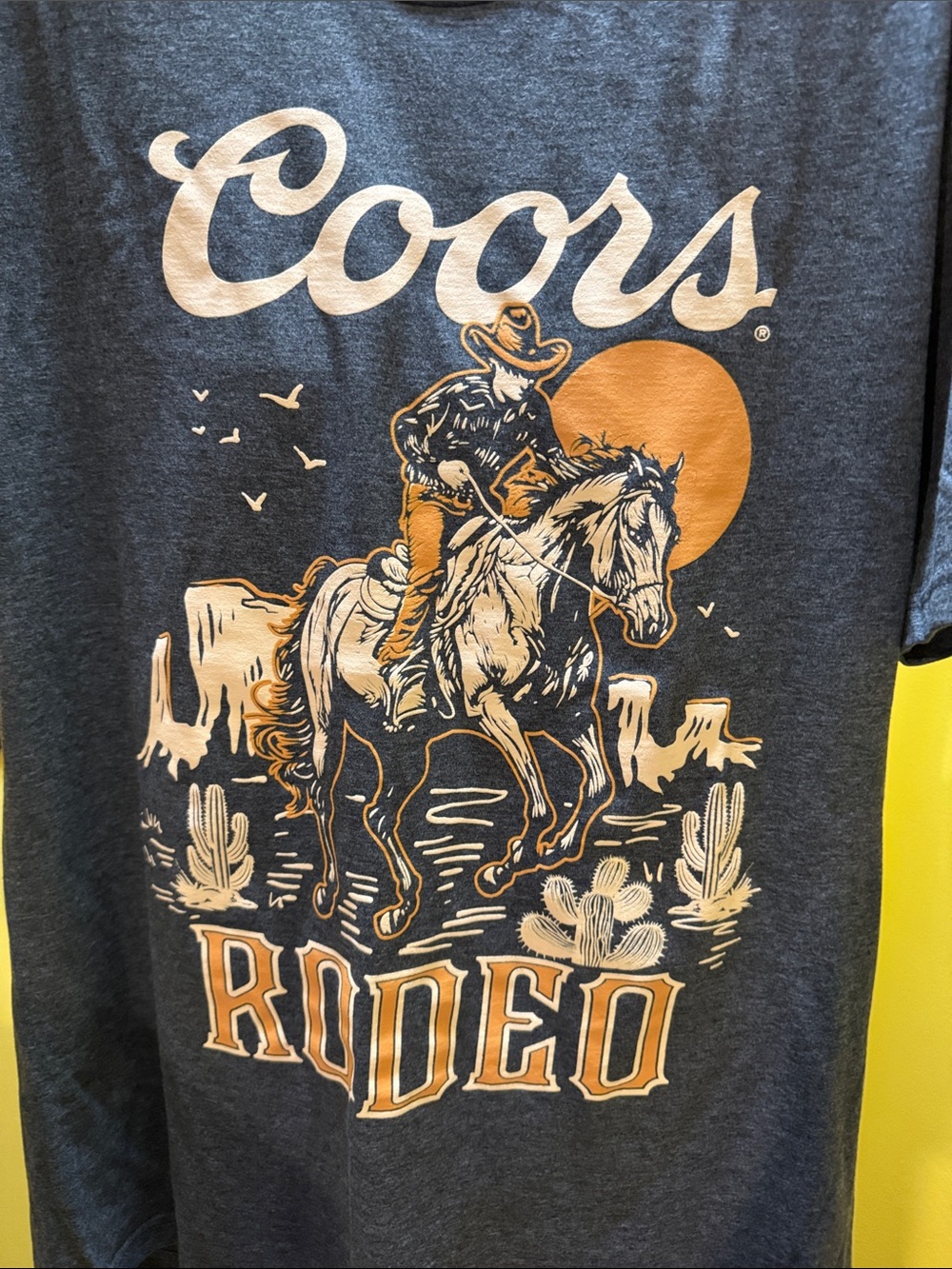 New Coors Rodeo tee.
